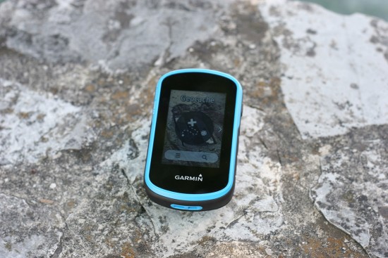 Garmin eTrex Touch 25 Geocaching Screen