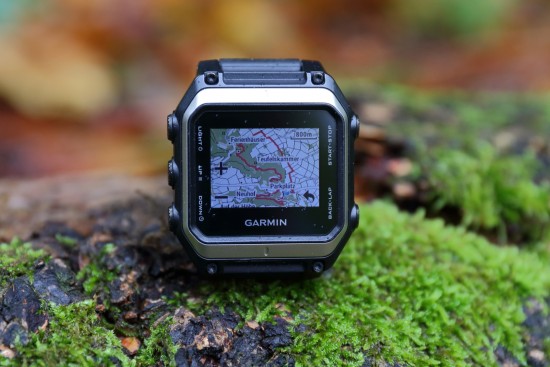 Trackübersicht auf Garmin Topo v7