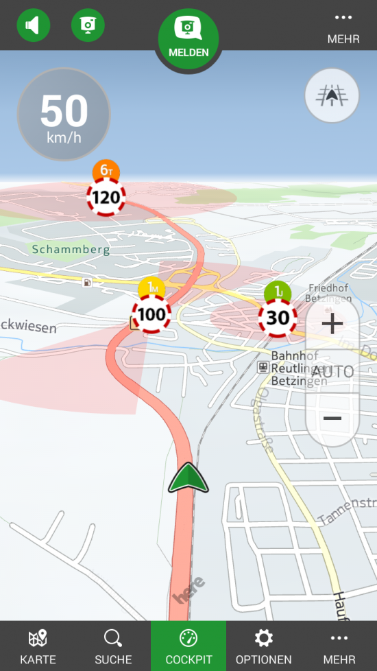 Schone App Fur Blitzerwarnung Ebenbild