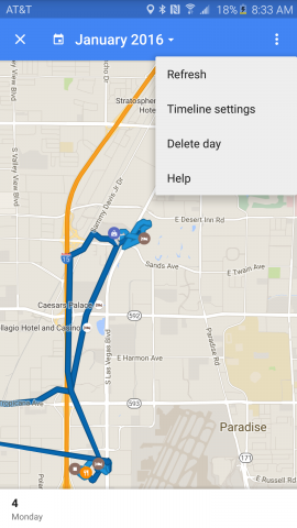 Google-Maps-Timeline
