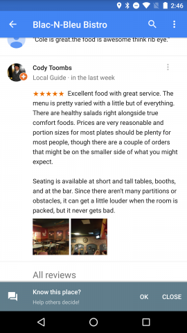 Google-Maps-Android-Bewertungen