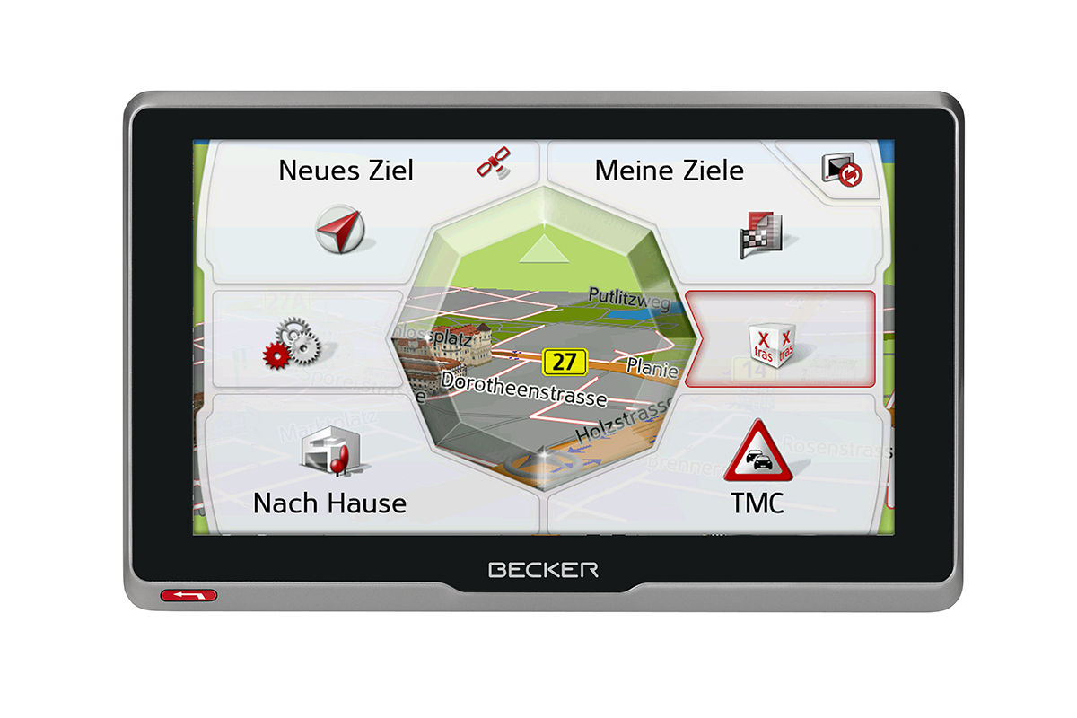 Becker Neoprentasche für Becker Navigationsgeräte 6,2 Zoll bis 7 Zoll B-Ware 