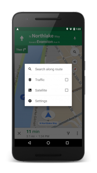google-maps-navigationmenu