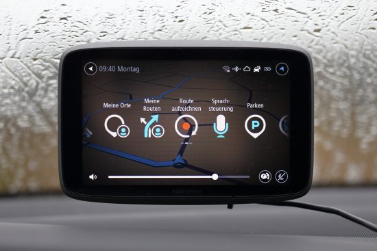 TomTom GO 6200 Hauptmenü
