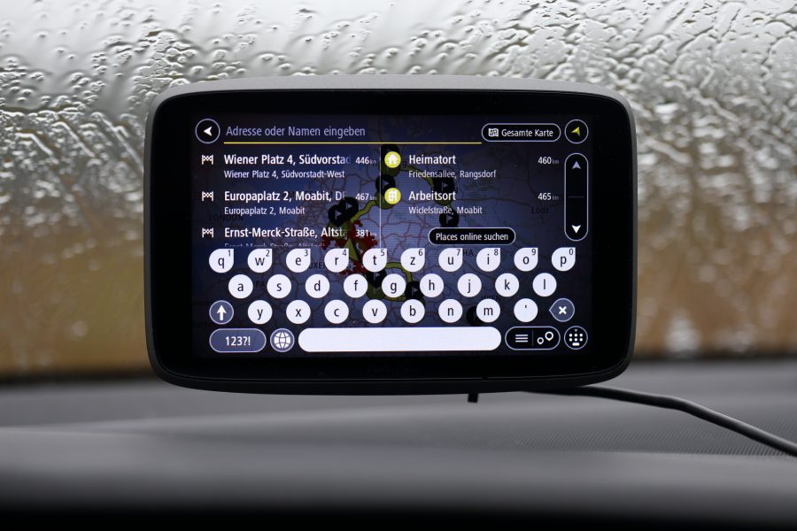 TomTom Go 6200 Zieleingabe