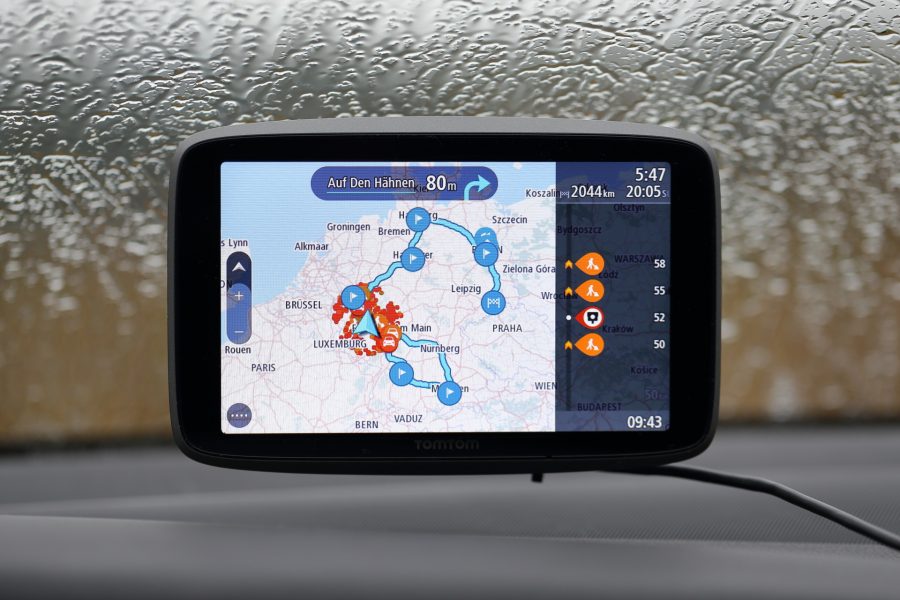 TomTom GO 6200 Route mit Verker