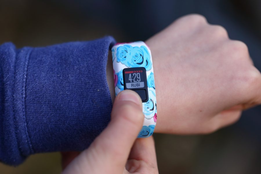 Taste am Garmin vivofit jr. Garmin vivofit jr. test