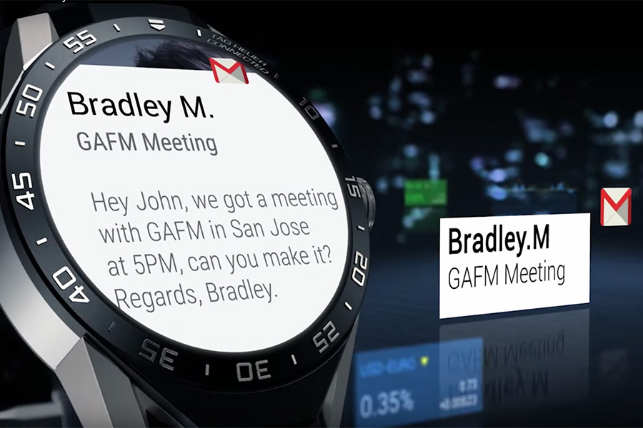 relogio tag connected