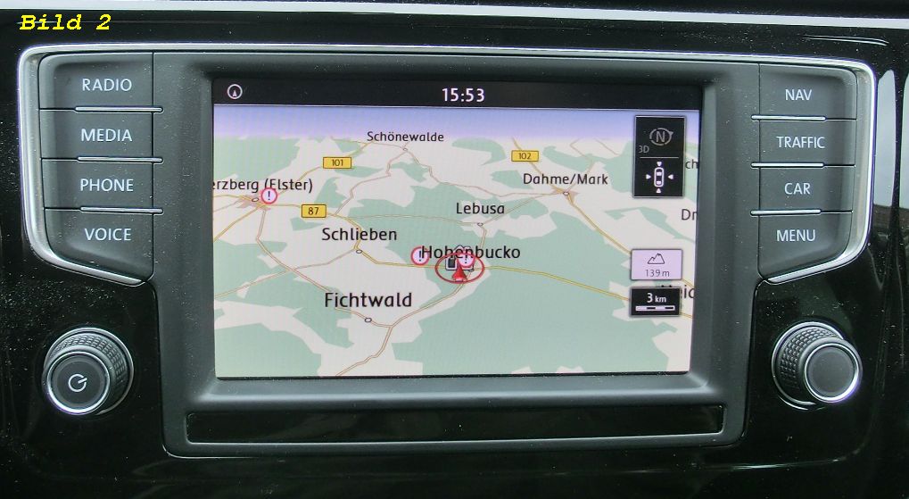 VW Discover Pro Generation 1 / 2 › pocketnavigation.de Navigation