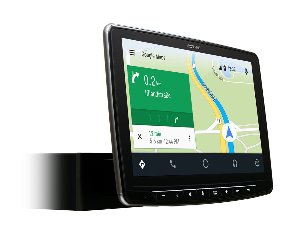 9-Zoll Alpine iLX-F903D Halo9: Carplay und Android Auto zum