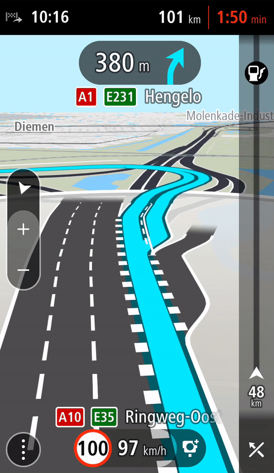 TomTom GO Navigation App mit neuen KartenPaketen und Apple CarPlay