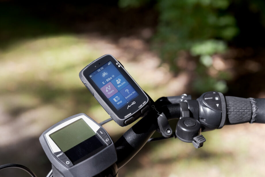 Stilvolle Navi Fur Das Fahrrad Ebenbild