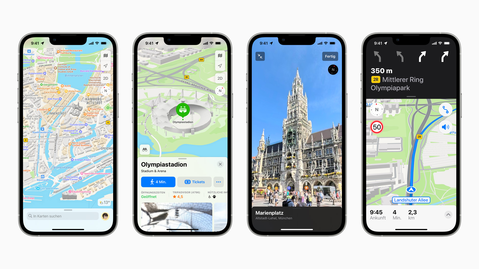 Apple Karten zeigt Radarfallen an - aber nicht in Deutschland