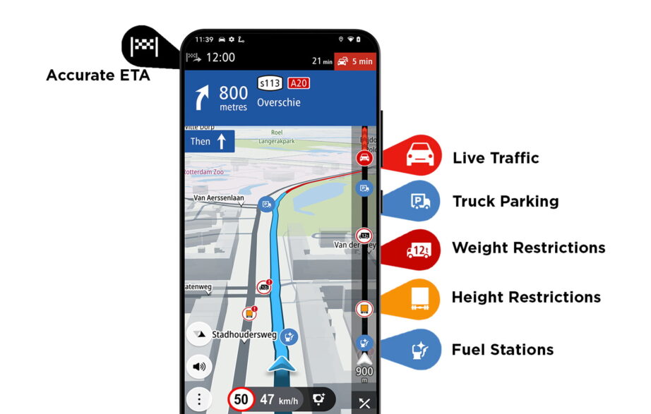 TomTom GO Navigation jetzt auch mit LKWRouting › pocketnavigation.de