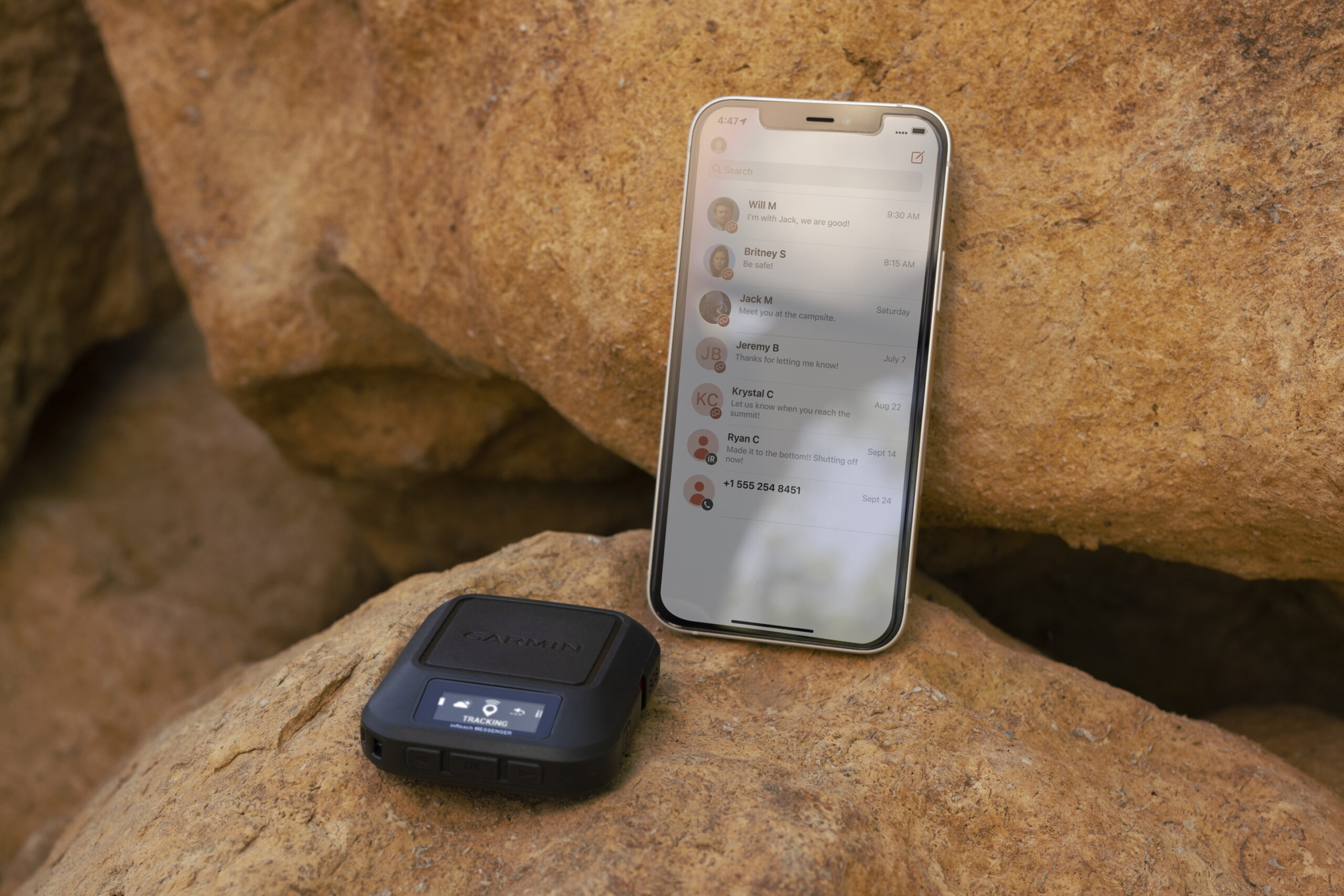 Garmin inReach Messenger für Outdoor-Notrufe auch ohne Handy-Empfang ...
